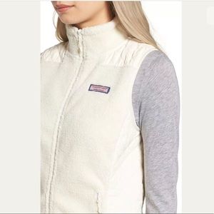 VINEYARD VINES - WOMEN’S SEA BIEE SHERPA VEST. NWT